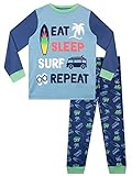 Harry Bear Jungen Schlafanzug Surfer Blau 152