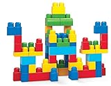 MEGA Bloks DCH55 - Bausteinebeutel - Medium 60 Teile, bunt, Spielzeug ab 1 Jahr