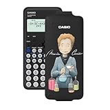 Casio FX-82SP CW Wissenschaftlicher Taschenrechner mit Marie Curie illustriert von Raquel Riba Rossy, empfohlen für den spanischen und portugiesischen Lebenslauf, 5 Sprachen, über 300 Funktionen,