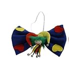 MT Fliege Clown mit Glöckchen Fasching Karneval Kindergeburtstag bunt lustig