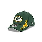 New Era - NFL Green Bay Packers 2021 Sideline Home 39Thirty Stretch Cap - Grün Farbe Grün, Größe M-L