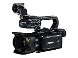 Canon 3666C003 XA40 Camcorder 4K (UHD Videokamera, 7,5 cm Touchscreen, 20x optischer Zoom, großer Weitwinkelbereich, Dual Pixel CMOS AF, 2 SD Kartenslots, MP4 Video Aufzeichnung) schwarz