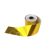 10m x 5cm Hitzeschutz Band selbstklebend Gold Tape Klebeband bis zu 450°C