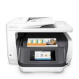HP OfficeJet Pro 8730 Multifunktionsdrucker (512 MB, Instant Ink, Drucker, Scanner, Kopierer, Fax, PCL 6, WLAN, LAN, NFC, Duplex, Airprint) Schwarzweiß