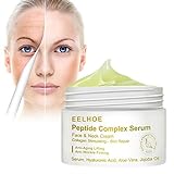 Yorimi 50G Anti-Falten-Creme, Anti-Falten-Peptid-Creme, Hautton aufhellen, pflegende Hautcreme, glättende Feuchtigkeitscreme für das Gesicht