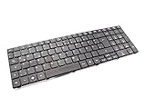 vhbw Tastatur Keyboard schwarz mit Nummernblock kompatibel mit Notebook Acer Aspire 5738G, 5738Z, 5738ZG, 5741, 5741G, 5741ZG, 5742, 5742Z, 5742ZG, 5745