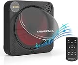 Tragbarer CD Player Discman Walkman Compact Player, CD-Player Tragbar MP3-CD Player mit Kopfhörern antishock für Hörbücher Musikhören Sprachelernen für Kinder Erwachsener