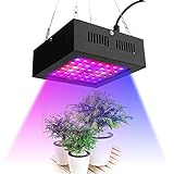 LED Grow Lampe 300W Vollspektrum Pflanzenlampen LED Grow Light Wachstumslampe für Zimmerpflanzen für Innen Samen Knospe Pflanze Gemüse und Blume