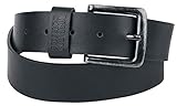 Urban Classics Unisex Leather Imitation Belt G rtel, Schwarz (Black 7), XL (130 cm Länge) EU