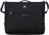 travelite große Kleidertasche für mehrere Anzüge und Hemden, Gepäck Serie MOBILE: Knitterfrei reisen mit der Kleidersack Anzugtasche BUSINESS, 001720-01, 110 cm, 60 Liter, schwarz