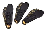 Einlegesohlen für Männer und Frauen Poliyou Active Pro von Worker Walker 3 Paar dicke Schuheinlagen für Arbeitsschuhe und Stiefel Bequeme und atmungsaktive Schuh Einlagen - 46 EUR