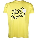 Tour de France T-Shirt – Leader de Cyclisme – Offizielle Kollektion – Erwachsenengröße Herren S gelb
