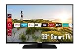 Telefunken XH39K550 39 Zoll Fernseher / Smart TV (HD ready, HDR, Triple-Tuner) - 6 Monate HD+ inklusive [2022] [Energieklasse E]