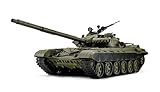 ES-TOYS Panzer Ferngesteuert mit Schussfunktion Russicher T-72 Heng Long 1:16 mit Rauch&Sound und Stahlgetriebe -2,4Ghz V6.0 (Pro)
