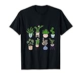 Kaktus Zimmerpflanzen Geschenk Pflanzen T-Shirt