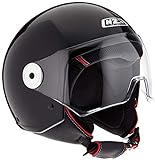 NZI Unisex-Adult Vintage 3 Helmet, Black, XS