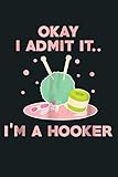 FUNNY Crochet T SHIRT I M A Hooker Crocheting Yarn Gift: Notebook Planner - 6x9 inch Daily Planner Journal, To Do List Notebook, Daily Organizer, 114 Pag