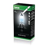 Lucas LightBOOSTER Black Edition H7 Upgrade-Leuchtmittel (Doppelpack), 12 V, 55 W, H7, PX26d