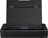 Epson WorkForce WF-110W tragbarer Tintenstrahldrucker (DIN A4, WiFi Direct, Drucker, mobiles Drucken, USB, integrierter Akku, nur 1,6 kg Gewicht) schwarz