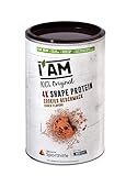 IAM® 4K Shape Protein I Cookies 390 g I Mehrkomponenten-Pulver aus 4 Proteinquellen I Hoher Proteingehalt & wenig Zucker I Protein Pulver für den Muskelaufbau und eine aktive Lebensweise