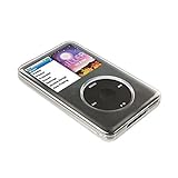 JNSupplier Schutzhülle für iPod Classic 7. Generation, 120 GB, 160 GB, 6. Generation, 80 GB, 120 GB, 5. Generation, 30 GB, 5,5 Generation, 30 GB, kristallklar