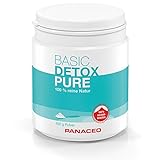 Panaceo Basic Detox pure: Veganes Medizinprodukt aus 100% Zeolith, zur Entgiftung des Darms, Pulver, 8-Wochen-Kur, 400 g