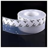 OVBBESS Dichtungsstreifen,Transparent Selbstklebend Silikon Dichtungsband,Multifunktions Zugluftstopper Schalldicht,Winddicht,Staubschut,für Tür,Fenster