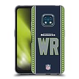 Head Case Designs Offizielle NFL WR Navy Blau Seattle Seahawks Positionen & Logo Soft Gel Handyhülle Hülle kompatibel mit Nokia XR20
