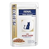 Royal Canin Vet Diet renal frischebeutel 48 x 85 g Chicken Katze