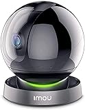 Imou 360 Grad Überwachungskamera Innen,1080P WLAN Kamera Indoor mit Bewegungsverfolgung & Personenerkennung, Geräuscherkennung,10m-Nachtsicht,2-Wege-Audio,kompatibel Alexa,2.4GHZ,Rex