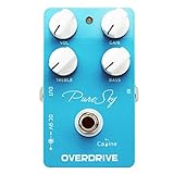 Caline Pedal CP-12 Pure Sky Overdrive Effect-Guitar Effects Pedal, blau, Size