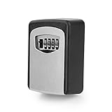 Schlüsselsafe Schrank, 5 Schlüssel Secure Code Box Schlüsselaufbewahrung Safe Box Code Aufbewahrungsbox Schlüsselsafe Schließbox für Hauswagen oder Vorhängeschloss