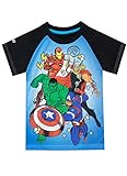 Marvel Jungen Avengers T-Shirt Blau 140