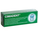 CIMADENT Provisorische Zahnzement-Zahnfüllung zur Selbstanbringung im Fall der Abwesenheit Ihres Zahnarztes.30 Anwendungen