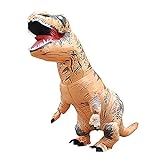 Echden Kostüm Aufblasbare Kostüme Tyrannosaurus Anzug Dinosaurier Kostüm Erwachsene Karneval Party Dino Kostüm Männer Frauen（Erwachsene）
