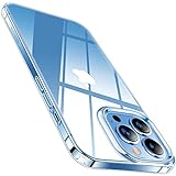TORRAS Crystal Clear für iPhone 13 Pro Hülle Ultra Dünn (Absolut Vergilbungsfrei) (Militärschutz nach Deutscher Standard) Gute Sturzfestigkeit Weiche Passform Handyhülle iPhone 13 Pro Case Transparent