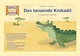 Kamishibai: Das tanzende Krokodil: 6 Bildkarten für das Erzähltheater