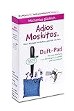 Adios Moskitos - Duft-Pad mit natürlichem Wirkprinzip - lässt Mücken verduften