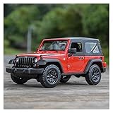 PYWCOM Spielzeugauto für Kinder Für Jeep Willys Wrangler 1 18 Static Die Cast Modellauto GeschenksammlungToy Auto Modell B