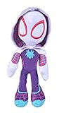 Simba 6315875811X12 - Disney Marvel Ghost Spider, 25cm Plüschfigur mit Glow in the dark Augen, Spiderman Filmfigur, Plüschspielzeug, Spinne, Comic Figur, Superheld, ab den ersten Leb