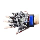 Roboterarm DIY Open Source Controller Somatosensory Hand Palm Finger, Ferngesteuerter Roboter tragbarer mechanischer Handschuh Roboterhand
