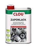 Clou Zaponlack Schutzlackierung für Möbelbeschläge oder Ziergegenstände aus Metall im Innenbereich zum Anlaufschutz, 250ml