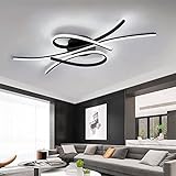QAZPLM Modern LED deckenleuchte wohnzimmer dimmbar 50w designer lampe schlafzimmerlampe ceiling lamp esszimmer deckenlampe