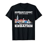 Europa Geschenk für patriotische Kroaten Kroatien T-Shirt