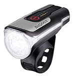 SIGMA SPORT - Aura 80 | LED Fahrradlicht 80 Lux | StVZO zugelassenes, akkubetriebenes Vorderlicht