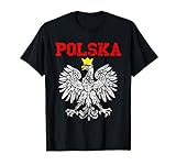 Polska Polen Adler Pole Stolz Polnische Wurzeln Polen T-Shirt