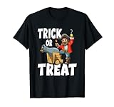 Süßes oder Saures Halloween-Pirat T-Shirt