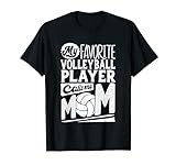 Volleyball Mama Shirt Frauen Volleyball Spieler Muttertag T-Shirt