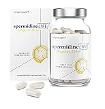 spermidineLIFE® Original 365+ : Natürliches Weizenkeimextrakt mit hohem Spermidingehalt und Zink, 60 Kapseln