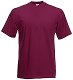 Fruit of the Loom Valueweight T-Shirt Diverse Farbsets Burgund L